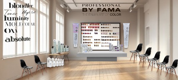 ЗНАКОМСТВО С КРАСИТЕЛЯМИ PBF  (КОЛОРИСТИКА С PROFESSIONAL BY FAMA)