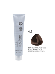 PROFESSIONAL BY FAMA ABSOLUTE перманентная краска 6.1 пепельный темный блондин