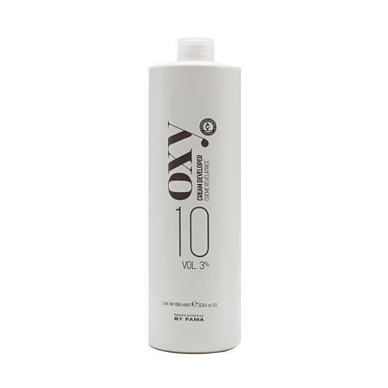 PROFESSIONAL BY FAMA OXY 3% 10 VOL Оксидант кремообразный для краски 1000 мл