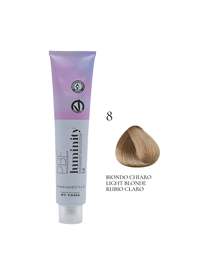 PROFESSIONAL BY FAMA LUMINITY Полуперманентная краска 8 светлый блондин