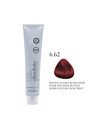 PROFESSIONAL BY FAMA ABSOLUTE перманентная краска 6.62 красный фиолетовый темный блондин (радужный)