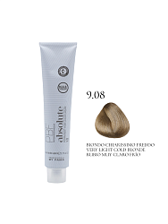 PROFESSIONAL BY FAMA ABSOLUTE перманентная краска 9.08 натуральный холодный очень светлый блондин