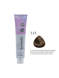 PROFESSIONAL BY FAMA LUMINITY Полуперманентная краска 5.13 холодный бежевый светлый каштан