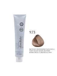 PROFESSIONAL BY FAMA ABSOLUTE перманентная краска 9.73 коричневый золотистый очень светлый блондин