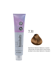 PROFESSIONAL BY FAMA LUMINITY Полуперманентная краска 7.31 теплый бежевый блондин