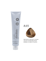 PROFESSIONAL BY FAMA ABSOLUTE перманентная краска 8.03 натуральный теплый светлый блондин