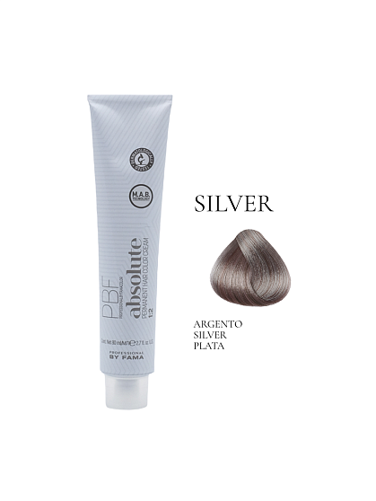 PROFESSIONAL BY FAMA ABSOLUTE перманентная краска SILVER серебро