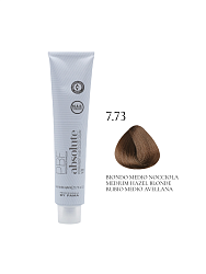 PROFESSIONAL BY FAMA ABSOLUTE перманентная краска 7.73 коричневый золотистый блондин