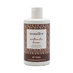 PROFESSIONAL BY FAMA WondHer ANTHENTIC BROWN Шампунь для каштановых волос 300 мл.