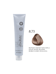 PROFESSIONAL BY FAMA ABSOLUTE перманентная краска 8.73 коричневый золотистый светлый блондин