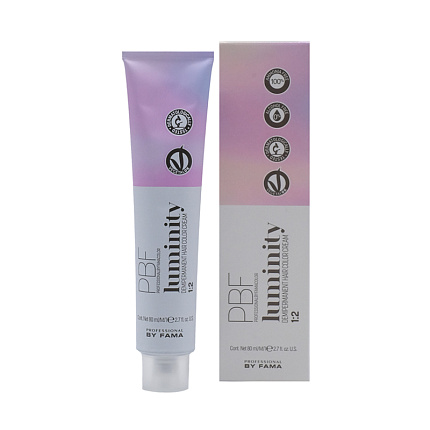 PROFESSIONAL BY FAMA LUMINITY Полуперманентная краска CORAL ORANGE ОРАЖЕВЫЙ КОРАЛЛ