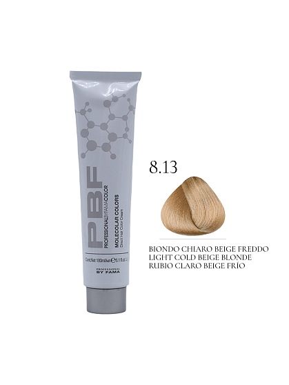 PROFESSIONAL BY FAMA MOLECOLAR Прямой краситель 8.13 холодный бежевый светлый блондин