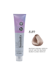 PROFESSIONAL BY FAMA LUMINITY Полуперманентная краска 8.89 перламутровый синий светлый блондин (арктический)