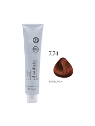 PROFESSIONAL BY FAMA ABSOLUTE перманентная краска 7.74 коричневый медный блондин (бисквит)