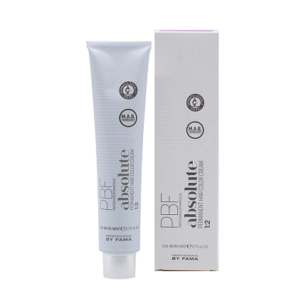 PROFESSIONAL BY FAMA ABSOLUTE перманентная краска 6.37 золотистый коричневый темный блондин(табак)