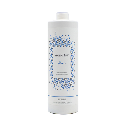 PROFESSIONAL BY FAMA WondHer PURE ультрофиолетовый шампунь 1000 мл.