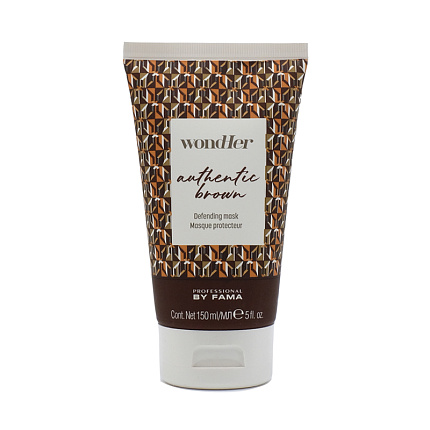 PROFESSIONAL BY FAMA WondHer ANTHENTIC BROWN Маска для волос 150 мл
