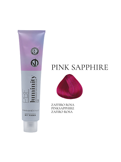PROFESSIONAL BY FAMA LUMINITY Полуперманентная краска PINK SAPPHIRE РОЗОВЫЙ САПФИР